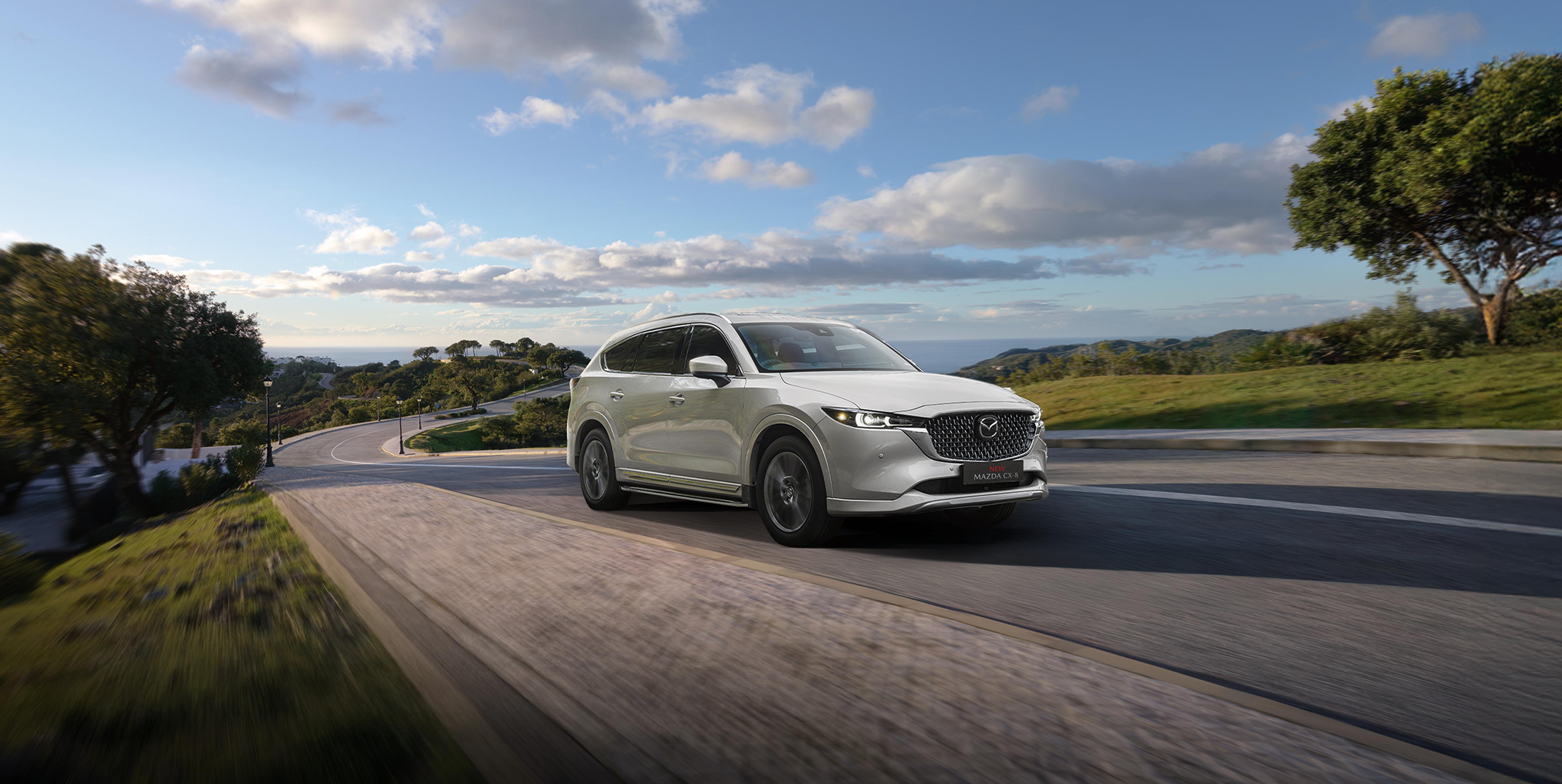 5. Mazda CX-8 sở hữu không gian nội thất rộng rãi, đáp ứng nhu cầu di chuyển của gia đình
