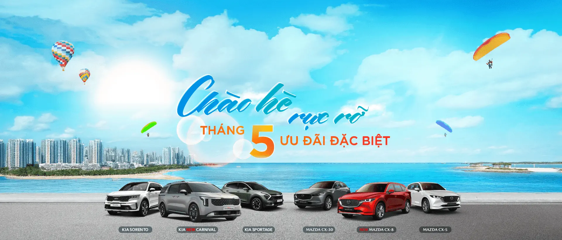 Chào hè rực rỡ cùng THACO AUTO với ưu đãi đặc biệt